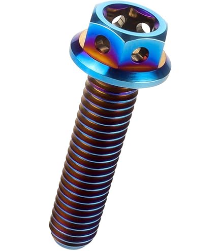 Amazon | M10 x 90 mm （ピッチ：1.25mm） チタン合金 フランジ