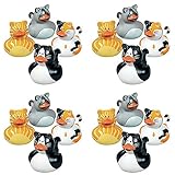 Fun Express Vinyl Cat Rubber Duckies (1 Dozen) [並行輸入品]