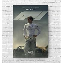 Amazon.co.jp: 映画ポスター エフワン F1 ブラッドピッド 11×17インチ