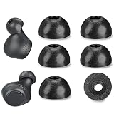 6個セット　フォームイヤーチップ　for Jabra Elite 75t 65イヤホン用イヤーチップ イヤーピースfor Jabra Elite 75t 65イヤホン用メモリーフォーム イヤーチップfor Jabra Elite 75t 65 用耳栓 イヤホン用耳栓カバー 柔らかい いやーチップ イヤホンチップ ノイズ低減 快適なイヤーチップ 遮音性 フィット感　音質向上 高い密閉性　for Jabra Elite 75t 65対応 S/M/L サイズ