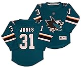 San Jose Sharks MartinジョーンズNHLユースレプリカジャージー