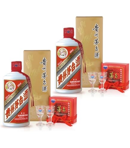 Amazon.co.jp: 貴州茅台酒（きしゅうまおたいしゅ）53°500ml【正規代理