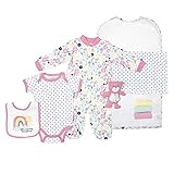 Cutie PieベビーGirls 9 Piece Layette Gift Set in TUELLEバッグ カラー: ピンク
