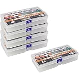 リングスター ポケットケース クリア L210×W110×H38mm フリータイプ 5個セット PC-210-5S