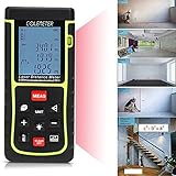 COLEMETER 距離計 多機能距離計 最大測定距離40m バックライトディスプレイ搭載  容積測定 距離計測 面積測定 ゴルフ