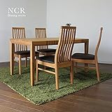 【商品名】天然木 ダインニング5点セット ダイニングテーブル＆チェア 4脚 ナチュラル 北欧 モダンテイスト 食卓【サイズ】テーブル：幅135×奥行78×高さ70cm チェア幅47 奥行54 高さ92cm MK