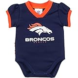 Gerber Denver Broncos Baby Girlダズルボディスーツ