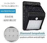 origin LED ソーラーライト ワイヤレス 人感センサー 屋外 照明 軒先 壁掛け 庭先 玄関 周り など 夜間 自動 点灯 S8LED