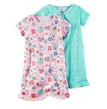 Carter 's Toddler Girl 's 2パック寝巻きパジャマ