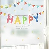Generic 40X40Cm Lovely Frosted Glass Window Decorative Film Privacy Glass Stickers Bedroom Bathroom 