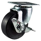 ナンシン 産業用キャスター ゴム 75mm STC-75 EM S-1
