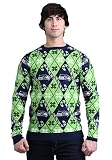 NFLチームCandy Cane繰り返しクルーネックsweater- Pick Your Favoriteチーム！