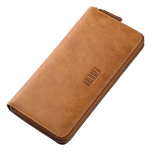 [パボジョエ] Pabojoe 長財布 本革 メンズ レザーロングウォレット