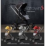 Elenire Crown S Baby Stroller Folding 折りたたみ式 ウルトラライトベビーベビーカー クレードルモードでは、両対面モードでは、前の表示モード [海外並行輸入品] (