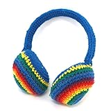 (カジュアルボックス) キッズ RAINBOW カラフル ニットイヤマフ 子供 GRIN BUDDY フリー ブルー
