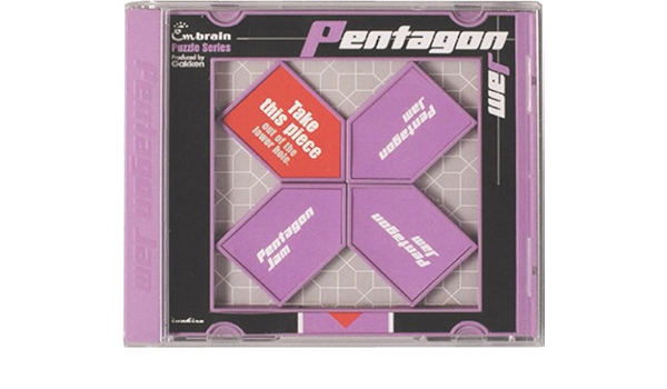 Amazon エンブレインシリーズ ペンタゴンジャム 立体パズル おもちゃ