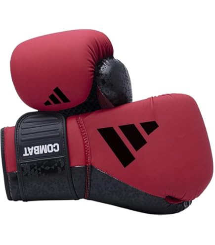 Amazon.co.jp: Adidas AIBA Competitionボクシンググローブ – レッド