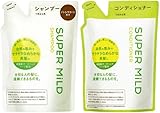 【セット買い】スーパー マイルド シャンプー 詰め替え 400ml + コンディショナー 詰め替え 400ml セット