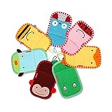 Cartoon Animals Cotton Baby/Toddler Bath Mitt (Bumble Bee) by Karycare