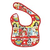 Bumkins DC Comics Starter Bib, Wonder Woman Comic, 6-9 Months by Bumkins