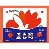 合鹿製紙 お花紙 五色鶴 500枚 おれんじ No.8
