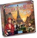 Asmodee Ticket to Ride Paris ボードゲーム - 鉄道ルート構築戦略ゲーム 詳細なパリのバス付き 楽しいファミリーゲーム 子供&大人向け 対象年齢8歳以上 2~4人用 10~15分プレイ時間