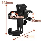 【福美康】 ドリンク ボトル ホルダー チルト カップ コーヒー フォルダー 角度調節 自転車 車椅子 ベビーカー など ペットボトル 哺乳瓶 もOK