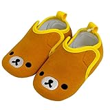 リラックマ Rilakkuma ブーティー はじめてシューズ ☆室内履き☆ 滑り止め加工（リラックマ115）