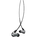 SHURE シュア イヤホン 有線 SE846G2GT グラファイトシルバー 第2世代 高遮音性 ゲーム ゲーミング カナル型 ワイヤレス変換可(別売) MMCX リケーブル プロ仕様 音楽 オーディオリスニング 配信 イヤモニ モニター レコーディ