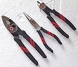 KTC　21世紀バージョンツール 　ラジオペンチ/プライヤ/ニッパの3本セット　PJ-200+PN1-150+PSL-150-HAPPY