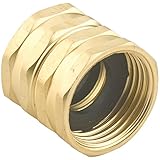 Gilmour 7FHS7FH Double Female Swivel Brass Connector, 3/4-Inch by 3/4-Inch [並行輸入品]