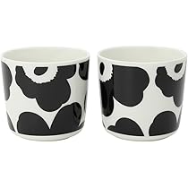 Amazon.co.jp: marimekko ラテマグ ペア 2個セット Unikko ウニッコ