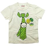 《初夏盛夏対応》 GARACH(ギャラッチ) 天竺ネクタイPANDA半袖Tシャツ 120cm /Gn NO.AH-1621306