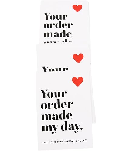 100 Stück Thank You Cards – „Hello Gorgeous“ Danksagungskarten Für Kleine Unternehmen