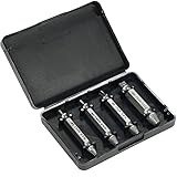 FKDLCD　なめたネジはずしビット ネジ 外し エキストラクター ボルト抜く ネジ なめた 壊れたネジ 工具 ネジ抜き専用工具 修理用工具 4セット