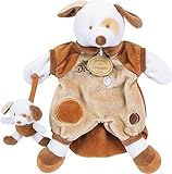 Doudou et Compagnie Puppet Daffy the Dog and Baby by Doudou et Compagnie