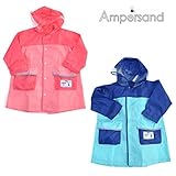 ampersand アンパサンド　無地ランドコート　L163048　90-130cm (120-130cm, ピンク)