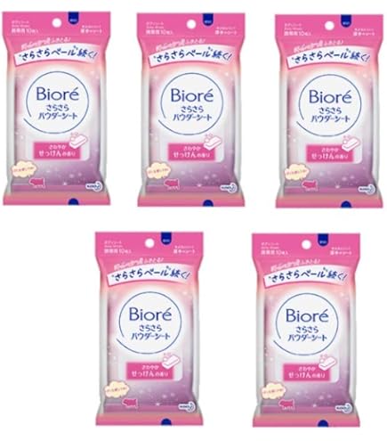 Amazon | ビオレ さらさらパウダーシート せっけんの香り つめかえ用