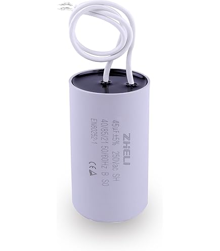 Amazon | Yancheng Yatai CBB60 コンデンサ 80uF 450V AC 2線 50