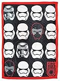 Disney Star Wars First Order Helmets Plush Throw Blanket - 46" x 60" [並行輸入品]