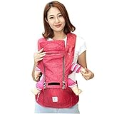 Kangaroobaby® 最上級のコンフォート・ベビーキャリア 触り心地 抱っこひも おんぶ ベビースリングキャリア (レッド)
