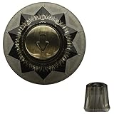 LASCO HC-240 B-Broach Large Style Diverter Handle for Price-Pfister Windsor, Smokey Body with Antiqu