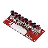 VBESTLIFE 24ピンATXベンチトップコンピュータ電源アダプタ ブレイクアウトボードモジュール、PCBボード材質、高耐摩耗性、超耐久性 ベンチトップパワーボード