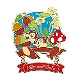 マリモクラフト ディズニー コレクション ピンバッジ チップ＆デール W5.1×H6.4cm MDMIX-131