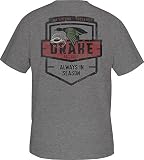 Drake Always In Season Tシャツ半袖 – Graphite Heather ( XLサイズ)
