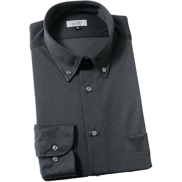 Amazon | [PLATEAU] クセになる着心地 ワイシャツ ニット 長袖