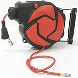 オートエアーホースリール 自動巻取式 吊り下げ式 15M