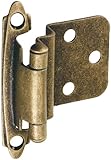 Stanleyホームデザイン3 / 8インチオフセット標準スプリングキャビネットヒンジ、2パック 3/8 Inch 826-255 2