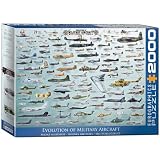 ジグソーパズル 2000ピース ユーログラフィックス Evolution of Military Aircraft 8220-0578