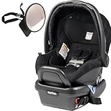 Peg Perego - Primo Viaggio 4-35 Car Seat w Back Seat Mirror - Pois Black by Peg Perego
